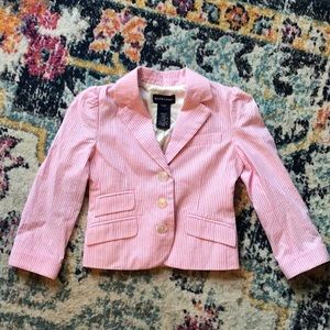 Ralph Lauren pink seersucker blazer